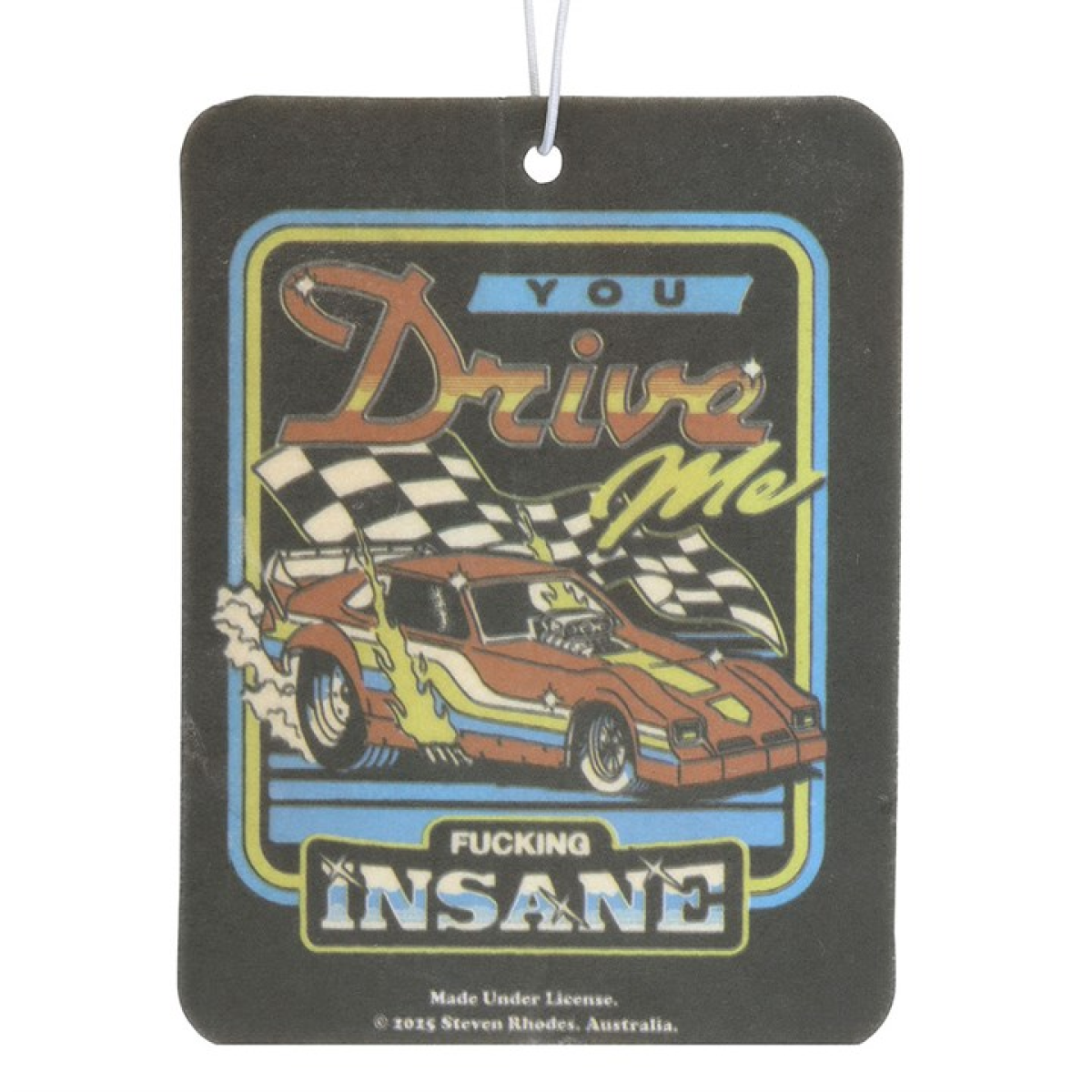 You Drive Me Insane Vanilla Air Freshener by Steven Rhodes