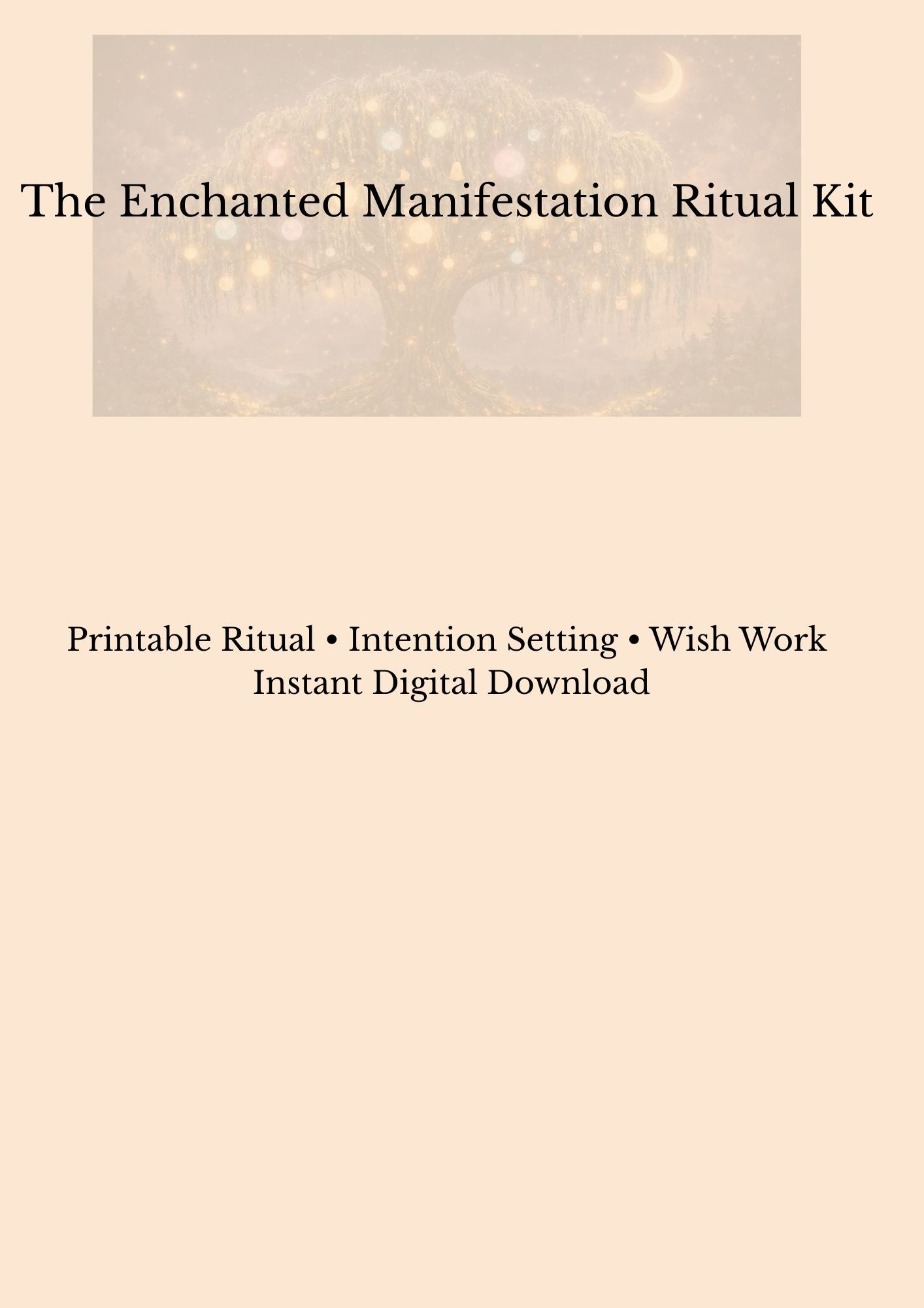 The Enchanted Manifestation Ritual Kit