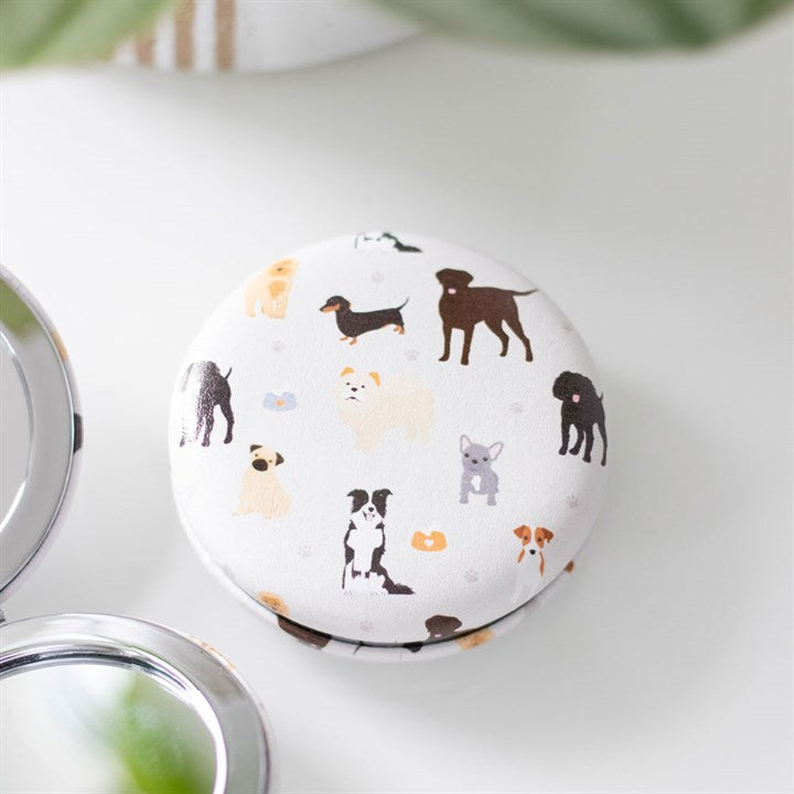 Wags & Whiskers Dog Compact Mirror