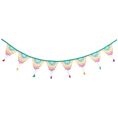 Peace Out Mandala Fabric Bunting