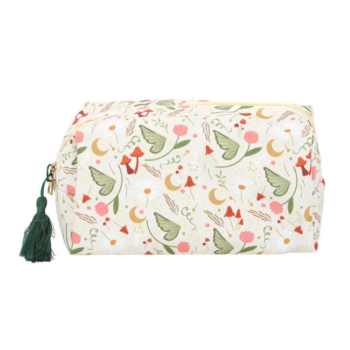 Fairy Folklore Print Makeup Bag