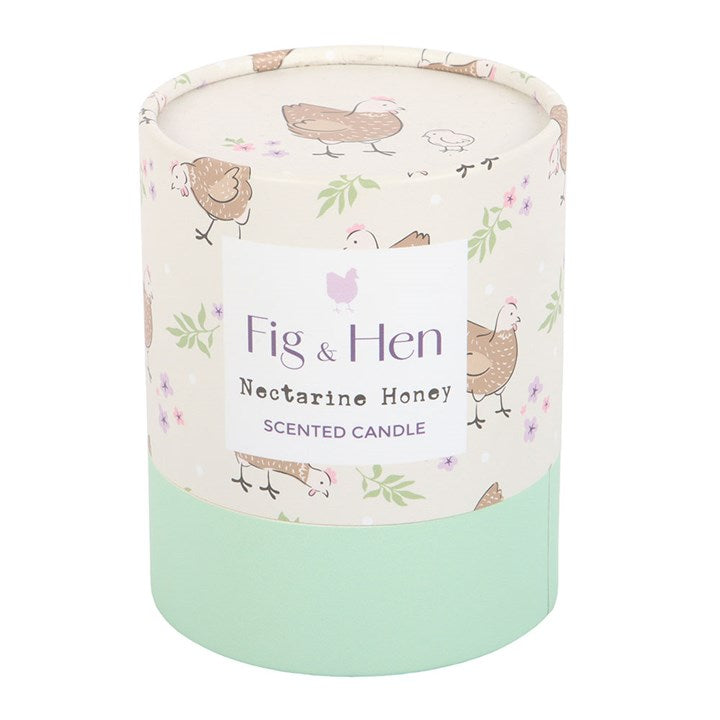Mother Hen Nectarine Honey Candle