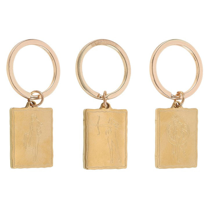 Set of 6 Goddess Energy Keyrings