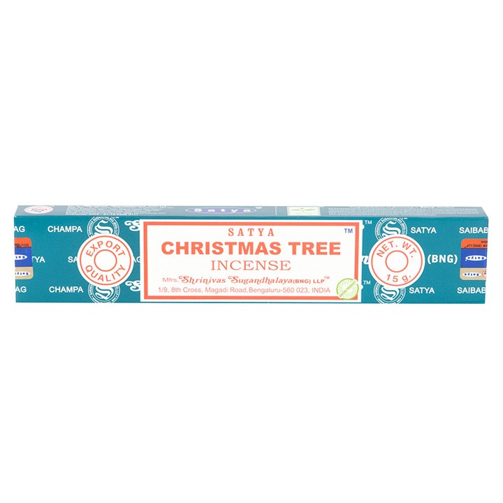 12 Packs of Christmas Tree Incense Sticks by Satya