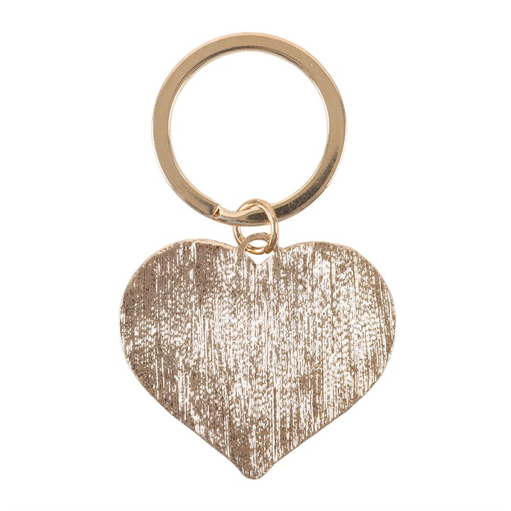 Pair of Soul Sisters Love Heart Keyrings