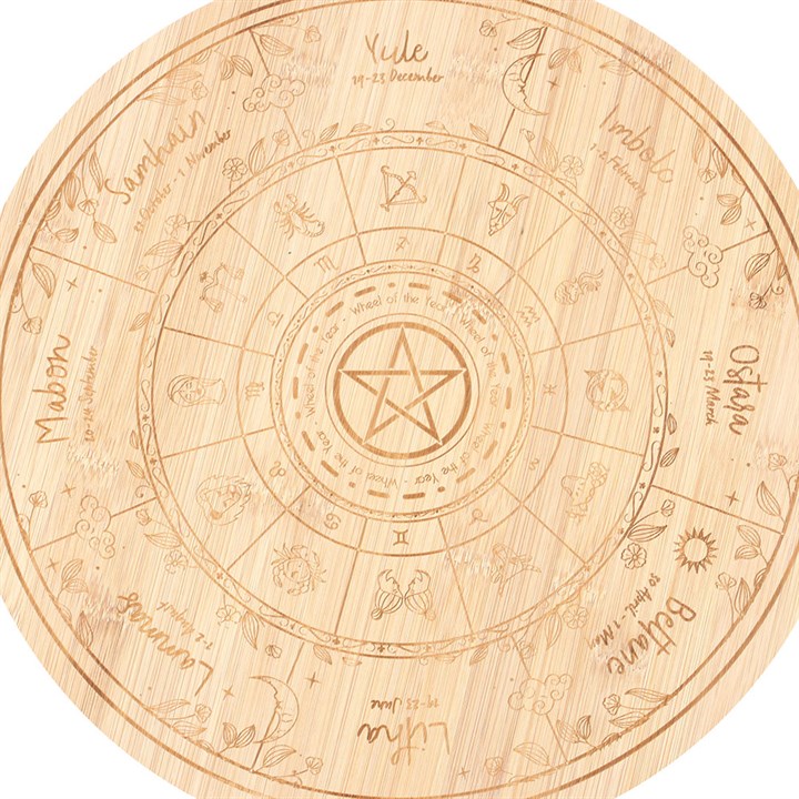 Wheel of the Year Serving Board