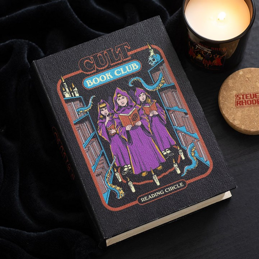 Cult Book Club Book-Shaped  Storage Box by Steven Rhodes