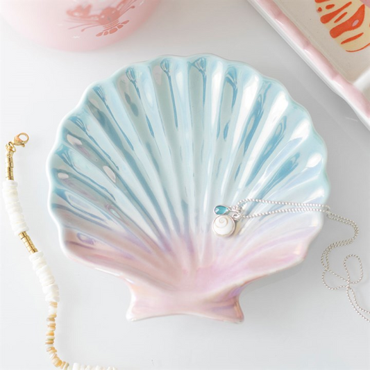 Iridescent Shell Trinket Dish