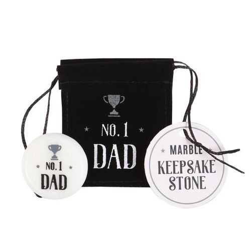 Box of 24 No. 1 Dad Marble Keepsake Stones