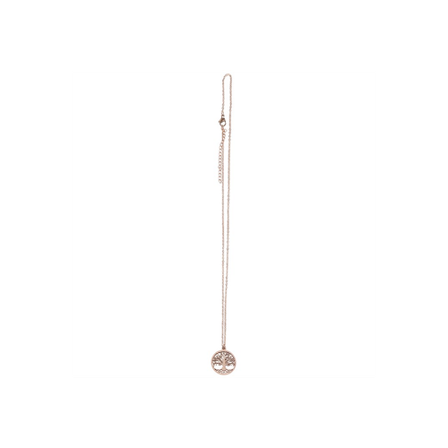 Rose Gold Friends Tree of Life Necklace Card