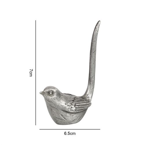 Metal Bird Ring Holder