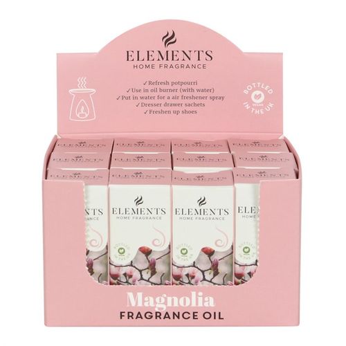 Set of 12 Elements Magnolia Fragrance Oils