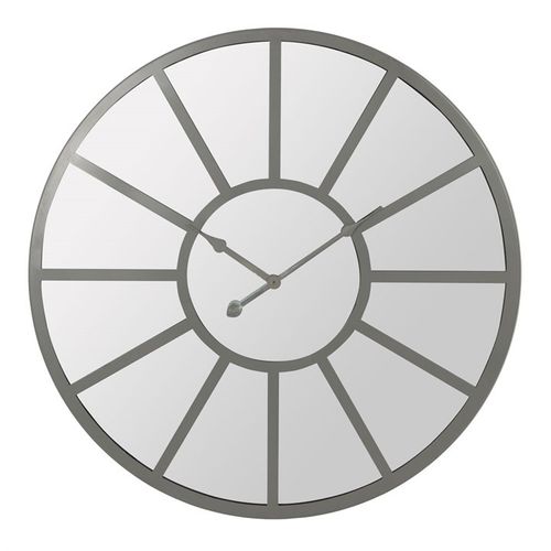 Mirrored Garden Clock