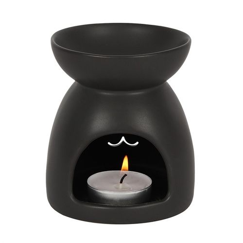 Black Cat Cut Out Oil Burner and Wax Warmer