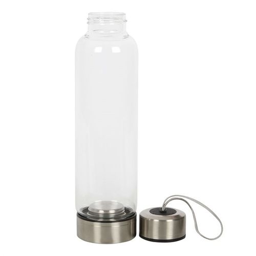Plain Reusable Glass Water Bottle