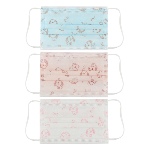 Set of 50 Kids Patterned Face Coverings