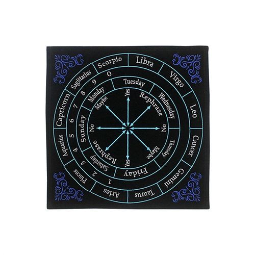 Embroidered Astrology Pendulum Mat